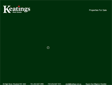 Tablet Screenshot of keatings.com.au